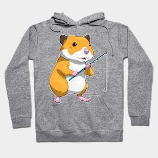 Hamster Fisher Fishing rod Fishing Hoodie